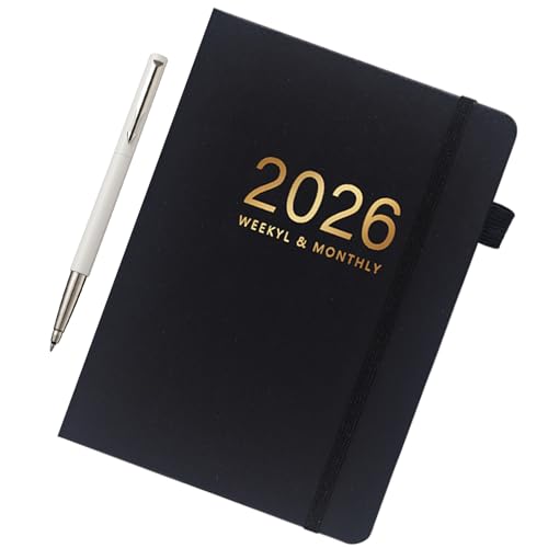 Schreibjournal - 2026 Planung Notizblock 144 Blätter | A5 Terminplaner Hardcover Notizbuch für Geschäftstreffen Schule Studium Reisen Zuhause Schreibjournal - 2026 Planung Notizblock 144 Blätter | A5 Terminplaner Hardcover Notizbuch für Geschäftstreffen Schule Studium Reisen Zuhause von Generic