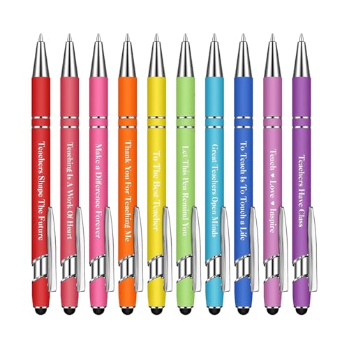 Schreibstifte, Kugelschreiber, einziehbare Stifte mit Wertschätzungszitaten | Neuheit Schulmaterial, Fineliner-Stifte mit Touch-Screen-Design für Kinder und Erwachsene Schreibstifte, Kugelschreiber, einziehbare Stifte mit Wertschätzungszitaten | Neuheit Schulmaterial, Fineliner-Stifte mit Touch-Screen-Design für Kinder und Erwachsene von Generic