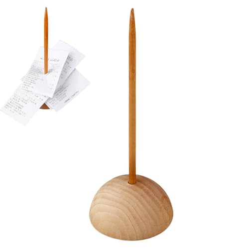 Schreibtisch-Quittungshalter: Eleganter Schreibtisch-Organizer, moderne Dokumentenmappe | Stabber für Schreibtischkarten, Rechnungskartenhalter, Quittungs-Organizer, Schreibtisch-Quittungs-Organizer von Generic