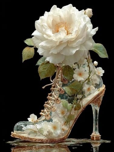 Schuh Diamant Painting Blumen Diamond Painting Erwachsene, 5D Bastelset Erwachsene, DIY Diamanten Kinder Runder Stein Kreativ Bastelset, Mosaikherstellung, Geschenke Wanddeko 100x135cm -YZ2508462 Schuh Diamant Painting Blumen Diamond Painting Erwachsene, 5D Bastelset Erwachsene, DIY Diamanten Kinder Runder Stein Kreativ Bastelset, Mosaikherstellung, Geschenke Wanddeko 100x135cm -YZ2508462 von Generic