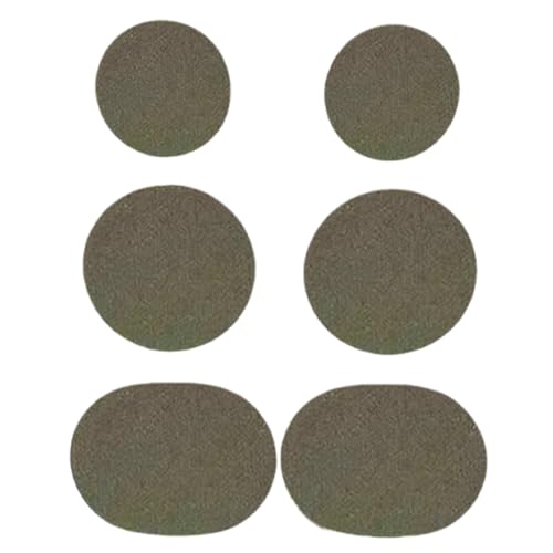 Schuhflicken für Löcher - 6 Stück Reparatur von Schuhlöchern | Sneaker Aufkleber | Toeburst Prävention Aufkleber | VAMP PATCH REPARATURPACK FÜR SCHUHE IN von Generic