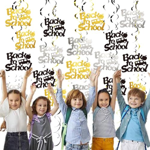 Schuldekor - wiederverwendbare bunte Teller, niedliche Klassenzimmer Ornamente | Craft Kit -Zubehör, Lerndisplaymaterial, Vorschullehrer Graduierung Seting, Kindergarten Thema -Events von Generic