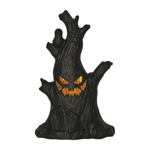 Schwarze flammenlose Kerzen - gruseliges LED -Licht, Halloween Smile Lamp | ghost faces Stumpf Kerze, batteriebetriebene realistische perfekt für Esszimmer Küche Couchtisch Spa Hotel Haunted Atm Schwarze flammenlose Kerzen - gruseliges LED -Licht, Halloween Smile Lamp | ghost faces Stumpf Kerze, batteriebetriebene realistische perfekt für Esszimmer Küche Couchtisch Spa Hotel Haunted Atm von Generic