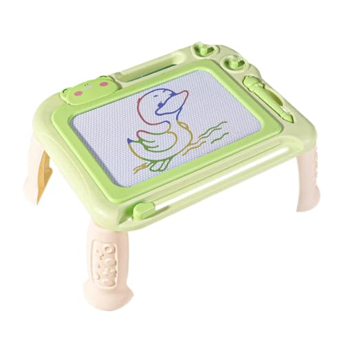 Scribble Board - Zeichentisch für Kinder | Magnetischer Zeichentisch für Kinder - Früherziehendes Spielzeug mit leuchtenden Farben für Schule, Reisen, Outdoor Und Zuhause von Generic