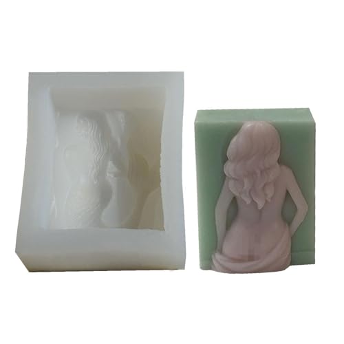 Seifenformen für Mädchen, 3D Girl Kerzenform, Handseife Gießformen, Betonform für Tischdekorationen, wiederverwendbare Gipsformen, Heimhandwerk Seifenformen für Mädchen, 3D Girl Kerzenform, Handseife Gießformen, Betonform für Tischdekorationen, wiederverwendbare Gipsformen, Heimhandwerk von Generic