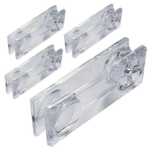 Seilzugknopf – Blind-Zubehör für Rooteo, 4 transparente Gewichte, sicherer Spanngriff, Seilaufhängung für Vorhänge, Büro, Zuhause Seilzugknopf – Blind-Zubehör für Rooteo, 4 transparente Gewichte, sicherer Spanngriff, Seilaufhängung für Vorhänge, Büro, Zuhause von Generic