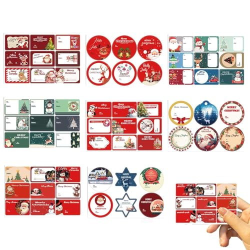 Selbstklebende Etiketten für Weihnachten, 8 x selbstklebende Weihnachtsetiketten, Weihnachtsaufkleber, Weihnachtsaufkleber, Weihnachtsetiketten, Flaschenaufkleber Selbstklebende Etiketten für Weihnachten, 8 x selbstklebende Weihnachtsetiketten, Weihnachtsaufkleber, Weihnachtsaufkleber, Weihnachtsetiketten, Flaschenaufkleber von Generic