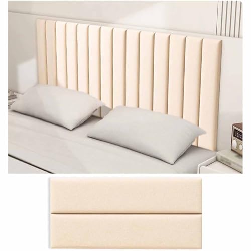 Selbstklebende Wandpolster, Weiche Wandaufkleber, Für Dekoration Und Renovierung, Antikollision Wandpolster für Schlafzimmer, Kinderzimmer, Tatami, Kopfteil,003,6pcs von Generic