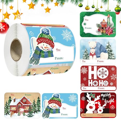Selbstklebende Weihnachtsetiketten, selbstklebende Etiketten für Weihnachten | 250 selbstklebende Weihnachtsetiketten, Mehrzweck-Etiketten für Grußkarten, Weihnachtsbasteln, ca Selbstklebende Weihnachtsetiketten, selbstklebende Etiketten für Weihnachten | 250 selbstklebende Weihnachtsetiketten, Mehrzweck-Etiketten für Grußkarten, Weihnachtsbasteln, ca von Generic