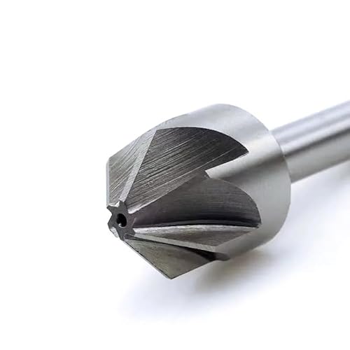 Senkbohrer 60/90/120 Grad Schnellarbeitsstahl-Anfasfräser Anfasbohrer Anfasfräser 6/8 Nutenentgrater Anfasfräser Praktisch(50mm(60 Degrees)) von Generic