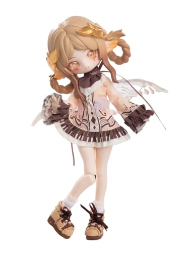 Serie Symphonic Poem Blind Box, 1/8 BJD Puppe OB11 Größe Action Figures, Mobile Puppen mit Kleidung für Puppen Überraschung Geschenk Spielzeug (Braun) von Generic