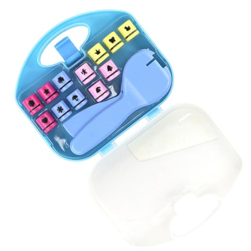 Shape Punch - Craft Punch, Papierstanzer für Kinder mit Aufbewahrungsbox | Tragbares Stanzformen-Set für Handwerk und Zubehör Shape Punch - Craft Punch, Papierstanzer für Kinder mit Aufbewahrungsbox | Tragbares Stanzformen-Set für Handwerk und Zubehör von Generic