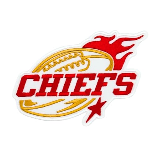 Siam Accs Rugby-Fans Chiefs Football Stars Patch Stickerei American Football Fan Favorite Team zum Aufbügeln oder Aufnähen für Kleidung, Rucksäcke, Jeans, Motorrad, zum Aufnähen auf individuelle Siam Accs Rugby-Fans Chiefs Football Stars Patch Stickerei American Football Fan Favorite Team zum Aufbügeln oder Aufnähen für Kleidung, Rucksäcke, Jeans, Motorrad, zum Aufnähen auf individuelle von Generic