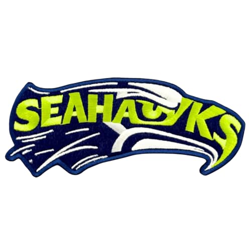 Siam Accs Rugby-Fans Seahawks Team-inspirierter Logo-Aufnäher, Stickerei, American Football-Fan, Lieblings-Team, zum Aufbügeln oder Aufnähen für Kleidung, Rucksäcke, Jeans, Motorrad, zum Aufnähen auf Siam Accs Rugby-Fans Seahawks Team-inspirierter Logo-Aufnäher, Stickerei, American Football-Fan, Lieblings-Team, zum Aufbügeln oder Aufnähen für Kleidung, Rucksäcke, Jeans, Motorrad, zum Aufnähen auf von Generic