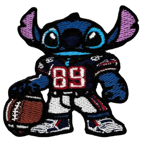 Siam Accs Rugby-Fans Stitch American Football Player Cute Patch Stickerei American Football Fan Favorite Team Iron On Sew On for Clothing Backpacks Jeans Motorcycle Custom Jackets Hats Tactical Bags von Generic