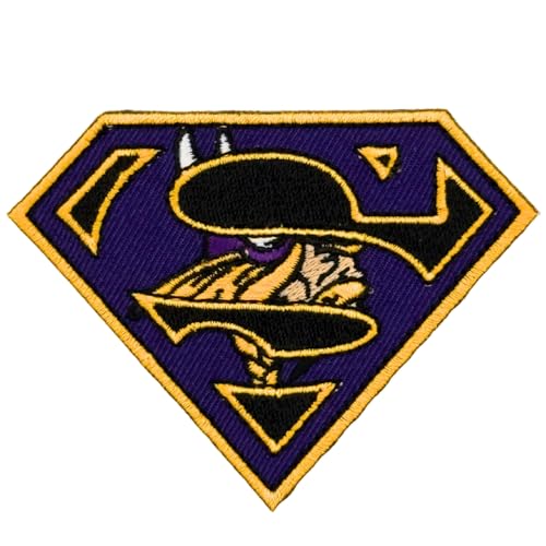 Siam Accs Rugby-Fans Super Minnesota Logo Patch Stickerei American Football Iron On Sew On Embroidered Patch for Clothing Backpacks Jeans Motorcycle Sew On Custom Jackets Hats Tactical Bags Siam Accs Rugby-Fans Super Minnesota Logo Patch Stickerei American Football Iron On Sew On Embroidered Patch for Clothing Backpacks Jeans Motorcycle Sew On Custom Jackets Hats Tactical Bags von Generic