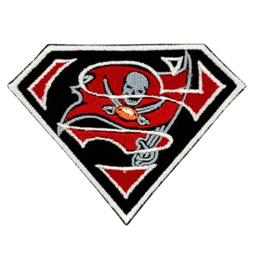 Siam Accs Rugby-Fans Super Tampa Bay Logo Patch Stickerei American Football Iron On Sew On Embroidered Patch for Clothing Backpacks Jeans Motorcycle Sew On Custom Jackets Hats Tactical Bags Siam Accs Rugby-Fans Super Tampa Bay Logo Patch Stickerei American Football Iron On Sew On Embroidered Patch for Clothing Backpacks Jeans Motorcycle Sew On Custom Jackets Hats Tactical Bags von Generic