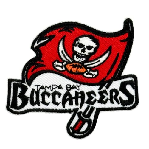 Siam Accs Rugby-Fans Tampa Bay Logo Patch Stickerei American Football Fan Favorite Team zum Aufbügeln oder Aufnähen für Kleidung, Rucksäcke, Jeans, Motorrad, zum Aufnähen auf individuelle Jacken, Hüte Siam Accs Rugby-Fans Tampa Bay Logo Patch Stickerei American Football Fan Favorite Team zum Aufbügeln oder Aufnähen für Kleidung, Rucksäcke, Jeans, Motorrad, zum Aufnähen auf individuelle Jacken, Hüte von Generic