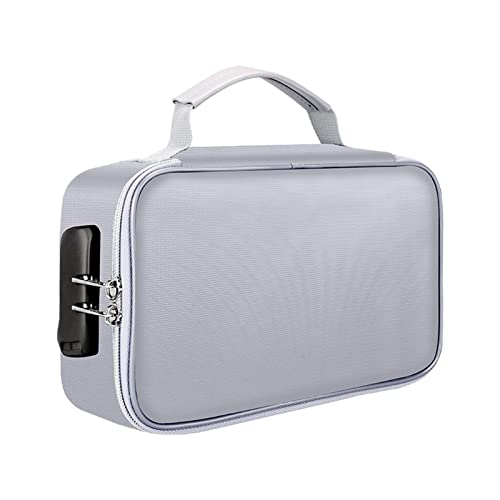 Sichere Dokumententasche: wasserfeste Dokumententasche, Tasche zur Aufbewahrung wichtiger Dateien | 3-lagiger silikonbeschichteter Glasfaser-Safe, Schutztasche Sichere Dokumententasche: wasserfeste Dokumententasche, Tasche zur Aufbewahrung wichtiger Dateien | 3-lagiger silikonbeschichteter Glasfaser-Safe, Schutztasche von Generic