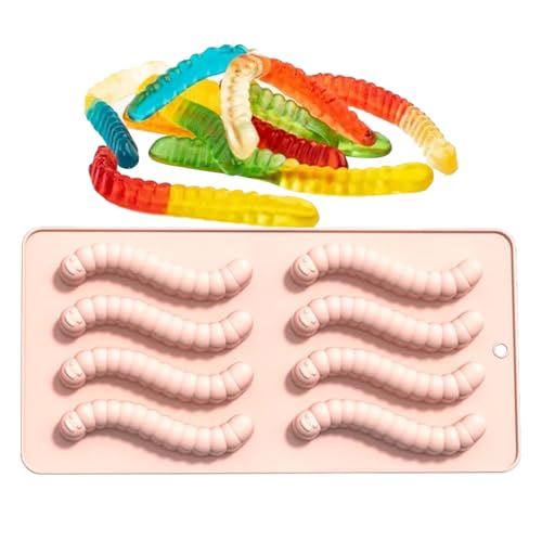 Silikon-Bonbons | Schokoladen-Silikon | Antihaft-Backform für Küche | Für Süßigkeiten Halloween Weihnachten Geburtstag Party Snack Gummi von Generic
