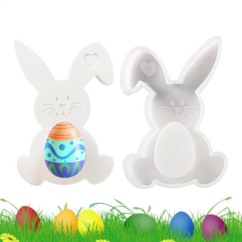 Silikon-Gießen Ostern Bunny-Bunny für DIY-Projekte | Wiederverwendbares Handwerk mit einer glatten Oberfläche, geeignet für Beton, Gips, Epoxidharz, Sa Silikon-Gießen Ostern Bunny-Bunny für DIY-Projekte | Wiederverwendbares Handwerk mit einer glatten Oberfläche, geeignet für Beton, Gips, Epoxidharz, Sa von Generic