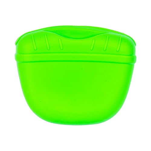 Silikon-Hunde-Treat Bag, Dog Treat Pouch | Portable Clip on Treat Pouch - Kleine Tierzubehör, Snack-Aufbewahrungsbeutel mit Magnetverschluss für Kekse, Trockenfleisch, Spielzeug, Feuchttücher von Generic