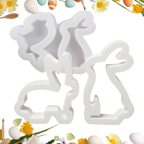 Silikon Kaninchen Form, Kaninchen Silikonform - Urlaubsornament Hohl Kaninchen Form Kaninchen Form | Silikon Ostern Ornament Formen, Gießbetonform Resin Gießharz Silikon Kaninchen Form, Kaninchen Silikonform - Urlaubsornament Hohl Kaninchen Form Kaninchen Form | Silikon Ostern Ornament Formen, Gießbetonform Resin Gießharz von Generic