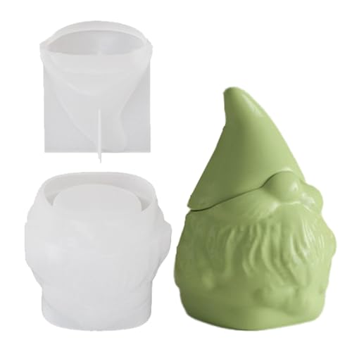 Silikon-Kerzenform, Silikonseife Form - Weihnachtsschokoladenform,Lagerbehälterform für Kuchen, Schokolade, Süßigkeiten, Seife, Gipshandwerk Silikon-Kerzenform, Silikonseife Form - Weihnachtsschokoladenform,Lagerbehälterform für Kuchen, Schokolade, Süßigkeiten, Seife, Gipshandwerk von Generic