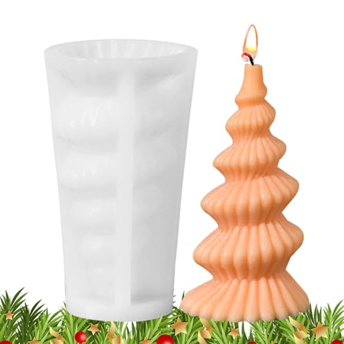Silikon Weihnachtsbaumkerze, Silikonformen für Weihnachtsbaum für Kerzen - Gips Gießform Epoxidharz für Seife, Weihnachtsbaum, Tort Silikon Weihnachtsbaumkerze, Silikonformen für Weihnachtsbaum für Kerzen - Gips Gießform Epoxidharz für Seife, Weihnachtsbaum, Tort von Generic