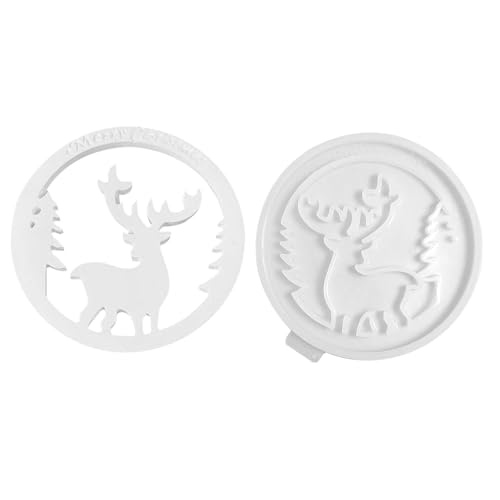 Silikonform Elch Weihnachten - Silikonform Elch Weihnachten Kerzenhalter Silikonform Elch | Silikonformen Gießformen Weihnachten Elch Paar Silikonform Elch Weihnachten - Silikonform Elch Weihnachten Kerzenhalter Silikonform Elch | Silikonformen Gießformen Weihnachten Elch Paar von Generic