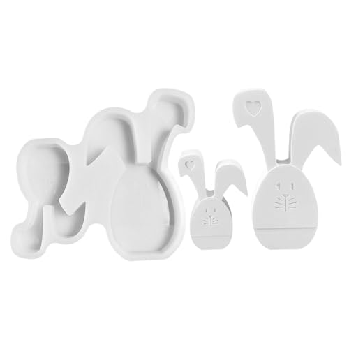 Silikonform für Kaninchen, Gipsform aus Silikon, Gipsform aus Epoxidharz, Gipsform, Gipsform für Tischdekoration aus Silikon für Heimdekoration von Generic