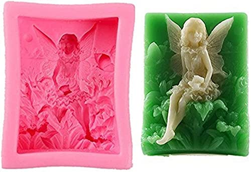 Silikonform für Mädchen, Engel, Fee, Blume, Kerze, Wachs, Aromatherapie, Seife, Schokolade, Fondant, Pudding, Kuchen, Süßigkeiten, Backform, Muffin, Gelee, Tablett, Kuchendekoration, Werkzeug Silikonform für Mädchen, Engel, Fee, Blume, Kerze, Wachs, Aromatherapie, Seife, Schokolade, Fondant, Pudding, Kuchen, Süßigkeiten, Backform, Muffin, Gelee, Tablett, Kuchendekoration, Werkzeug von Generic