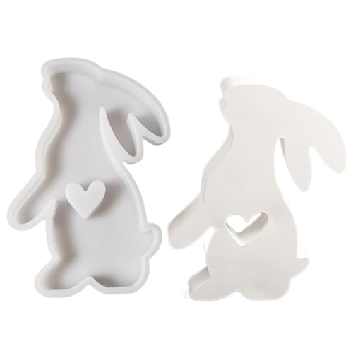 Silikonform für Osterhase stehend, Osterhasenform - Handgemachte Seifenformen - Kreative Handwerkzeuge für Kunsthandwerk mit Silikonformen, Silikonform für Osterhase stehend, Osterhasenform - Handgemachte Seifenformen - Kreative Handwerkzeuge für Kunsthandwerk mit Silikonformen, von Generic