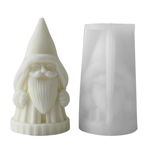 Silikonform für Weihnachtsmann, Kerzenform für Weihnachtsmann | Weihnachtsmann-Harz-Gießform | Antihaft-Schmuckharz-Gussformen für die Dekoration des Hauses Silikonform für Weihnachtsmann, Kerzenform für Weihnachtsmann | Weihnachtsmann-Harz-Gießform | Antihaft-Schmuckharz-Gussformen für die Dekoration des Hauses von Generic