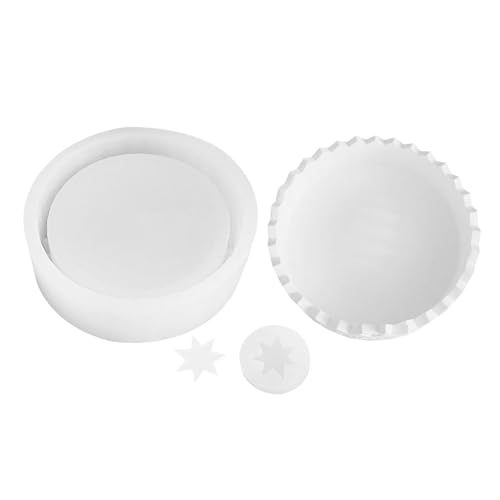 Silikonform für Weihnachtstablett, Weihnachtssilikonform, Silikongießform für Weihnachtsring, handgefertigte Gießform aus lebensmittelechtem Silikon für Kerzenherstellung Silikonform für Weihnachtstablett, Weihnachtssilikonform, Silikongießform für Weihnachtsring, handgefertigte Gießform aus lebensmittelechtem Silikon für Kerzenherstellung von Generic