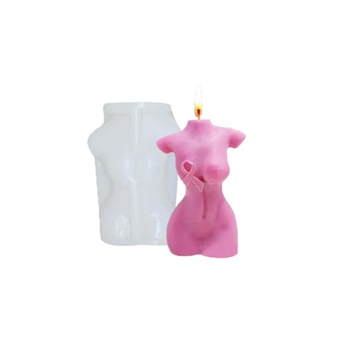 Silikonform in Körperform in Lebensmittelqualität, 9 cm – Form in Körperform | Kerzenform aus Silikon, weiblicher Körper, für Zuhause, Kuchen, Seifen, etc von Generic