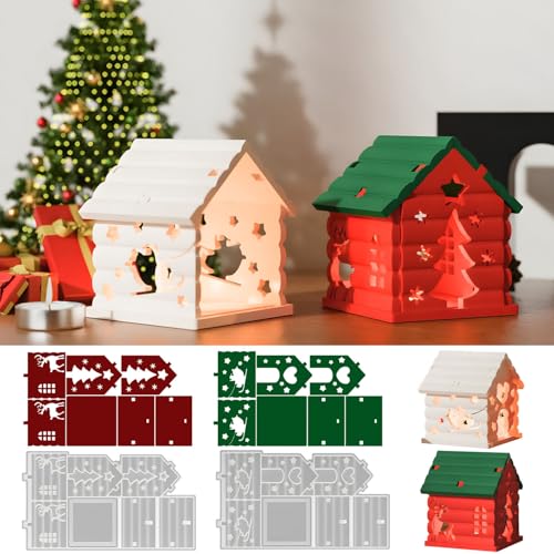 Silikonformen Gießformen Weihnachten Häuser, 2 Stück Gießformen Silikon Weihnachten Kerzenformen Zum Gießen Silikonform Weihnachten Häuser Silikonform Kerzenhalter kerzenformen silikon für DIY (A) Silikonformen Gießformen Weihnachten Häuser, 2 Stück Gießformen Silikon Weihnachten Kerzenformen Zum Gießen Silikonform Weihnachten Häuser Silikonform Kerzenhalter kerzenformen silikon für DIY (A) von Generic