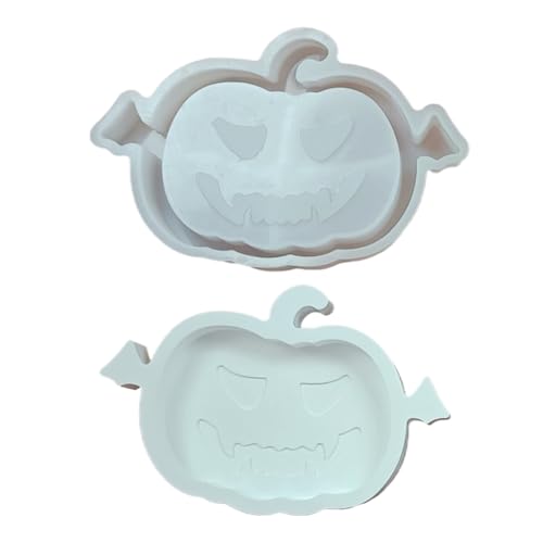 Silikonformen für Halloween, Kürbis-Tablett, handgefertigt, zur Aufbewahrung von Süßigkeiten, Aromatherapie, Tablett, Cupcake, Radiergummi, Haus, Küche, Wohnzimmer Silikonformen für Halloween, Kürbis-Tablett, handgefertigt, zur Aufbewahrung von Süßigkeiten, Aromatherapie, Tablett, Cupcake, Radiergummi, Haus, Küche, Wohnzimmer von Generic