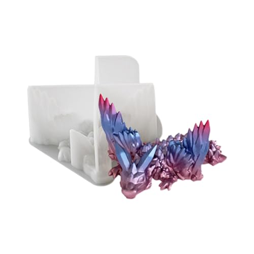 Silikonformen für Harz, Bastelformen aus Harz, Silikonform zum Basteln in Drachenform, Kerzengießform, multifunktionale Epoxidharzformen von Generic