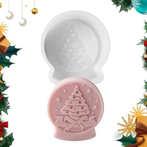 Silikonformen für Weihnachten, für Kerzen, Tischdekoration, Gipsformen in Kugelform, aus Kunstharz, Gipsform aus Epoxidharz Silikonformen für Weihnachten, für Kerzen, Tischdekoration, Gipsformen in Kugelform, aus Kunstharz, Gipsform aus Epoxidharz von Generic