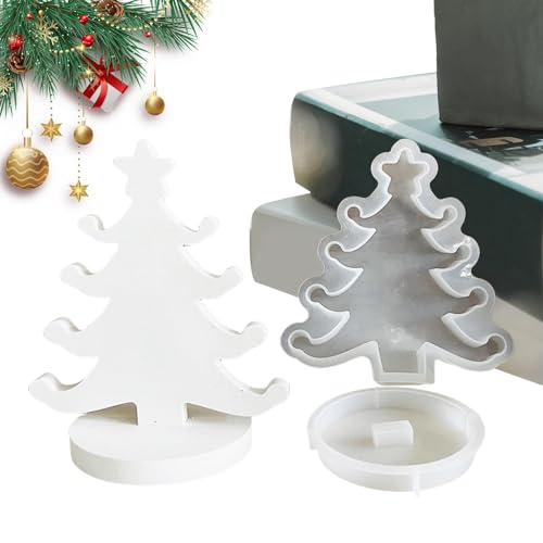 Silikonformen für Weihnachtsbaum - Silikonformen zur Herstellung von Kerzen, Schmelzen von Weihnachtsformen aus Silikon | Silikonformen für Weihnachtsbaum Gießformen aus Harz für Silikonformen für Weihnachtsbaum - Silikonformen zur Herstellung von Kerzen, Schmelzen von Weihnachtsformen aus Silikon | Silikonformen für Weihnachtsbaum Gießformen aus Harz für von Generic