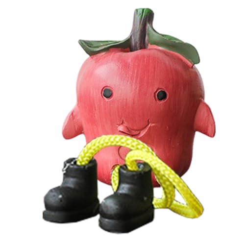 Sitzende Puppen mit langen Beinen, baumelnde Puppe, Obstform-Skulpturen, Heimdekoration, Regaldekoration, kreatives Design für Wohnzimmer, Eingang Sitzende Puppen mit langen Beinen, baumelnde Puppe, Obstform-Skulpturen, Heimdekoration, Regaldekoration, kreatives Design für Wohnzimmer, Eingang von Generic