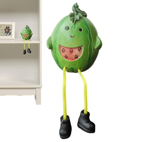 Sitzende Puppen mit langen Beinen,Puppen mit langen Beinen,Fruchtform hängende Puppenskulpturen mit langem Bein - Einzigartiges Wohnaccessoire, kreative Dekoration für Regale für Schreibtisch, von Generic