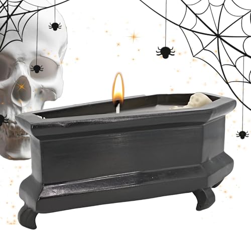 Skelett-Badekerze - Halloweenkerze, Skelett-Kerze, Halloween-Kerze, Skelett-Kerze, Halloween-Kerze für kreative saisonale Dekoration, dekorative Kerze aus Harz für D Skelett-Badekerze - Halloweenkerze, Skelett-Kerze, Halloween-Kerze, Skelett-Kerze, Halloween-Kerze für kreative saisonale Dekoration, dekorative Kerze aus Harz für D von Generic