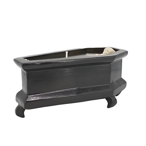 Skelett-Kerze für Halloween, Halloween, Sprooky Coffin Skeleton Decor – Farmhouse Novelty Kerze, Kerzen aus Kunstharz ruht Ihren Knochen für Partys im Innen- und Außenbereich Skelett-Kerze für Halloween, Halloween, Sprooky Coffin Skeleton Decor – Farmhouse Novelty Kerze, Kerzen aus Kunstharz ruht Ihren Knochen für Partys im Innen- und Außenbereich von Generic
