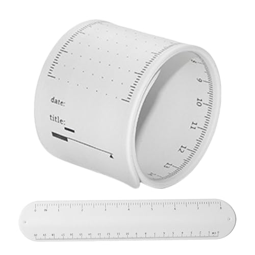 Slap Armband mit To-Do-Listen, tragbares Armband mit To-Do-Liste – Silikon-Notizblock, löschbar, wiederverwendbar, wasserfest, pr von Generic
