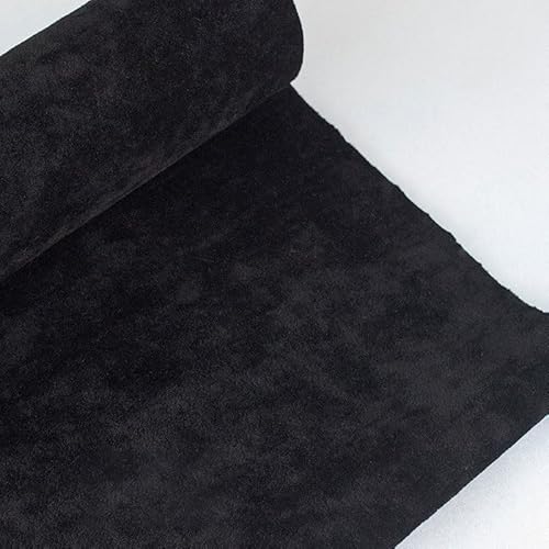 Sofa-Reparaturaufkleber, Selbstklebendes Stoffpflaster, Samtstoff, 1mm Dicke, 145cm*50cm(Black) von Generic