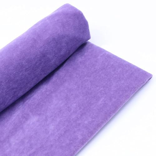 Sofa-Reparaturaufkleber, Selbstklebendes Stoffpflaster, Samtstoff, 1mm Dicke, 145cm*50cm(Purple) von Generic