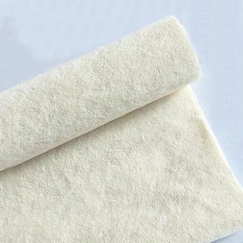 Sofa-Reparaturaufkleber, Selbstklebendes Stoffpflaster, Samtstoff, 1mm Dicke, 145cm*50cm(White) von Generic