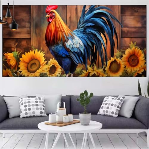 Sonnenblume Diamond Painting xxl 75x150cm Diamond Painting Erwachsene Hahn Diamant Malerei Set,Mosaikherstellung Malen Nach Zahlen Cross Stickerei Kunst Leinwand Malerei Kits,Gifts Frauen CN-1083 Sonnenblume Diamond Painting xxl 75x150cm Diamond Painting Erwachsene Hahn Diamant Malerei Set,Mosaikherstellung Malen Nach Zahlen Cross Stickerei Kunst Leinwand Malerei Kits,Gifts Frauen CN-1083 von Generic